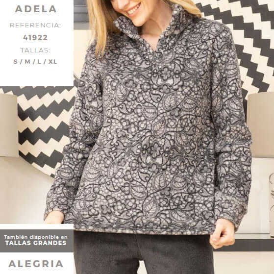 Pijamas mujer Blanca Hernandez 41922 S Gris oscuro ⭐⭐⭐⭐⭐