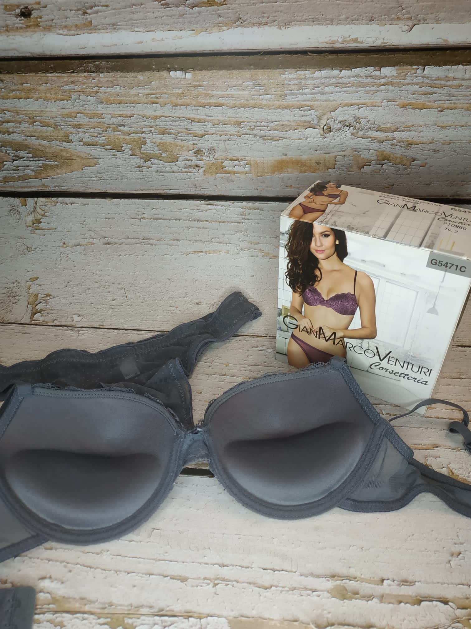 Conjunto sujetador Push up y braga bikini Gian marco Venturi 5471