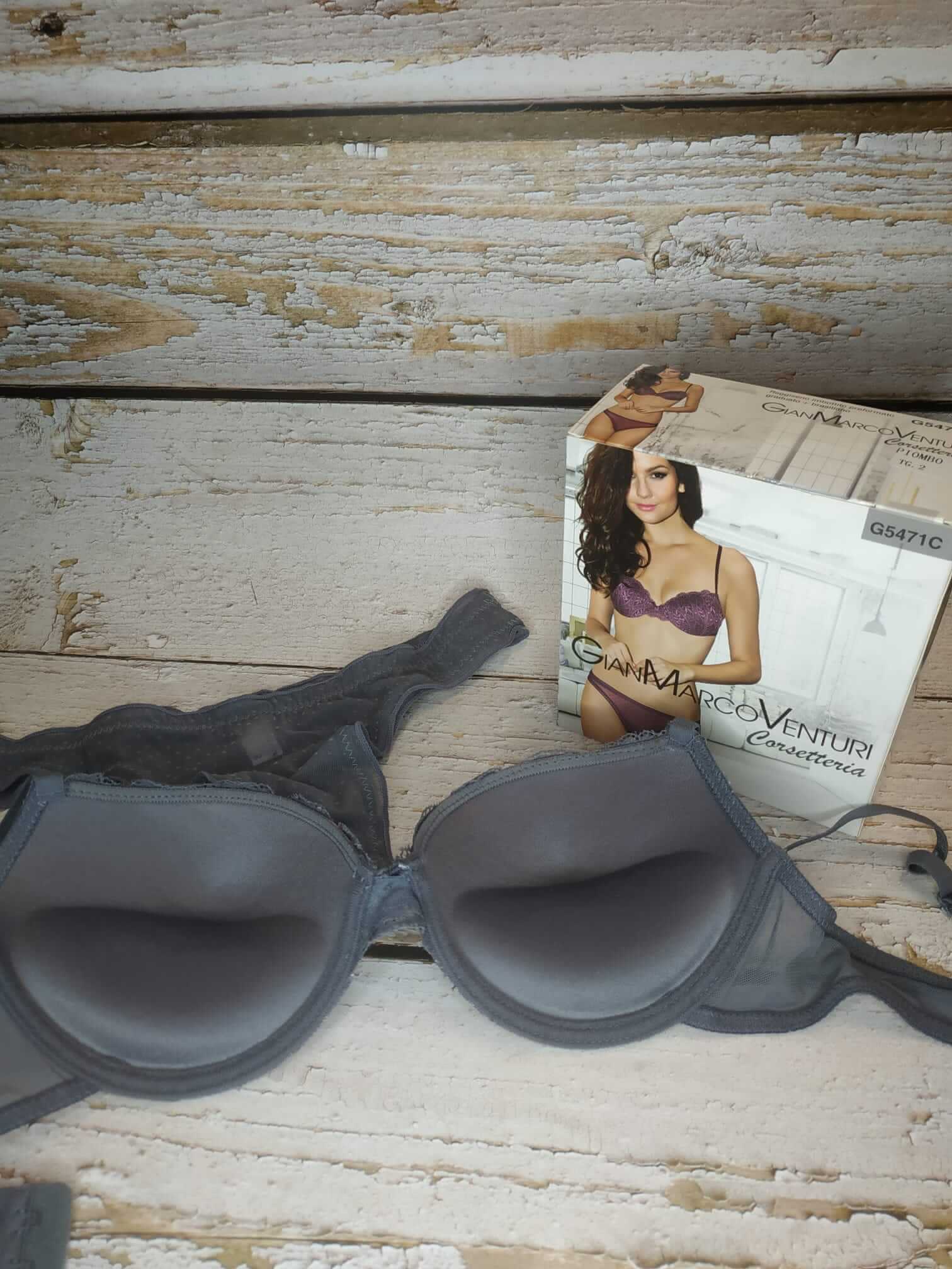 Conjunto sujetador Push up y braga bikini Gian marco Venturi 5471