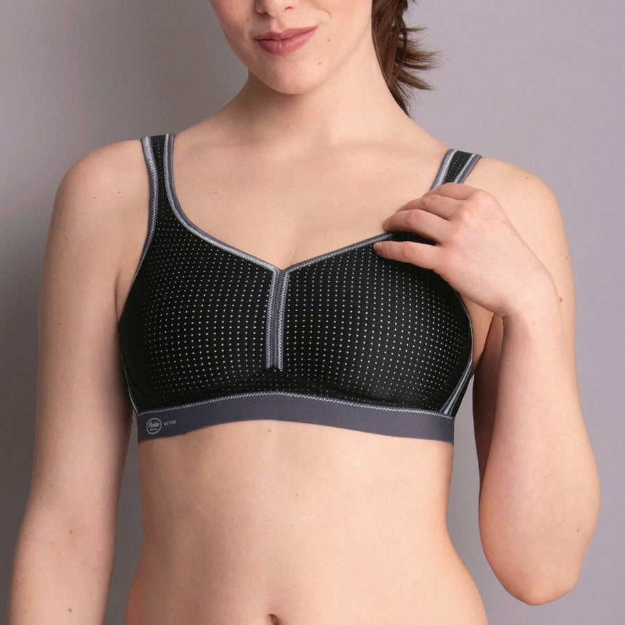 Sujetador Anita deportivo 5566 Performance Negro Antracita