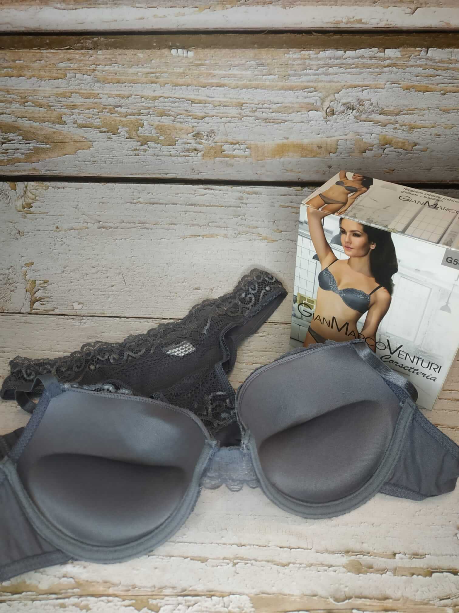 Conjunto sujetador Push up y braga bikini Gianmarco Venturi 5461