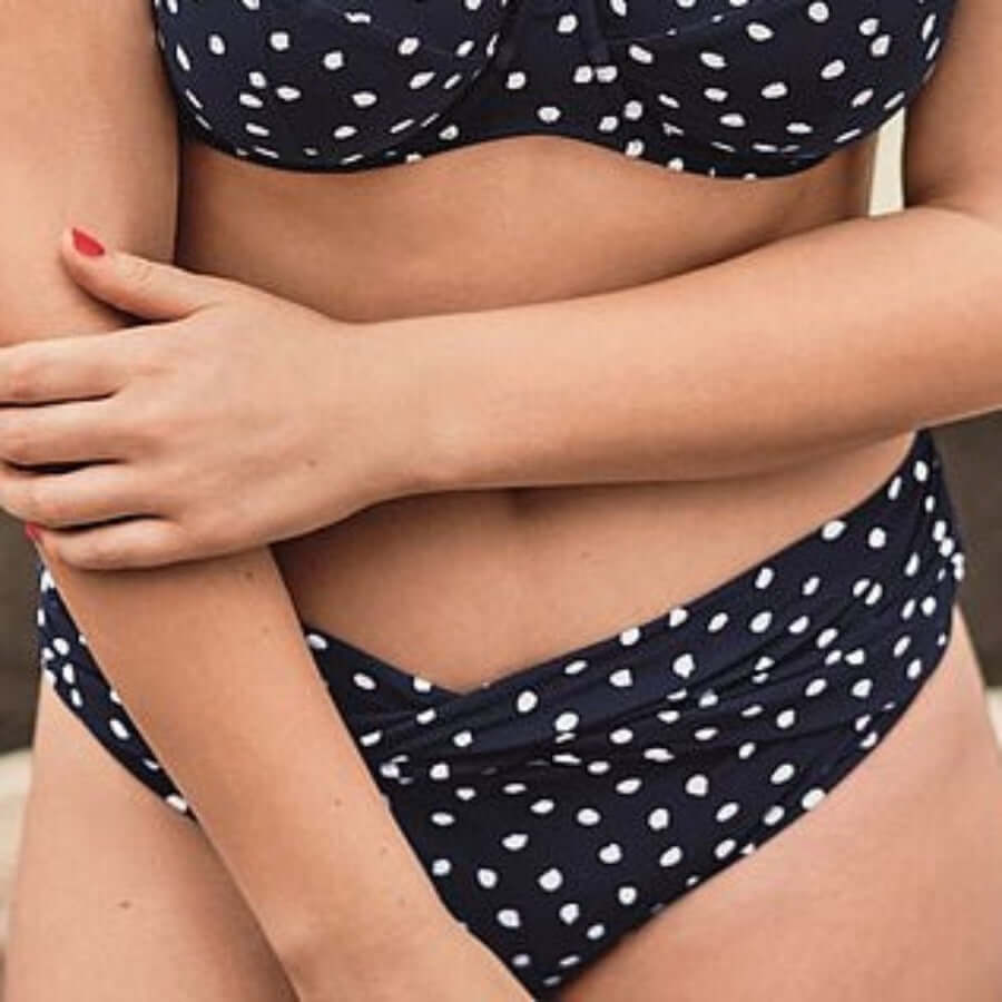 Braguita de Bikini Rosa Faia 8807 48 Azul oscuro