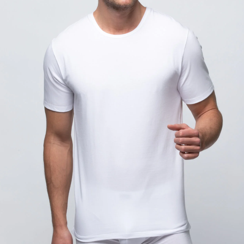Camiseta interior hombre Abanderado UASA040w Blanco
