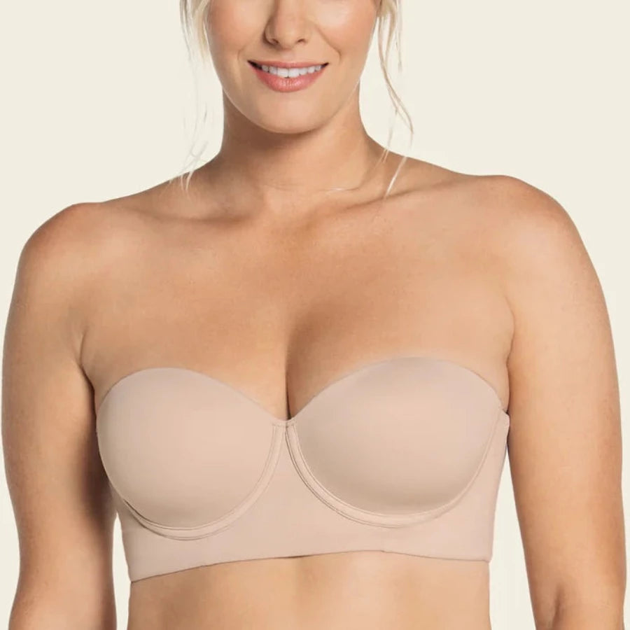 Sujetador Leonisa 011911 bustier Habano claro