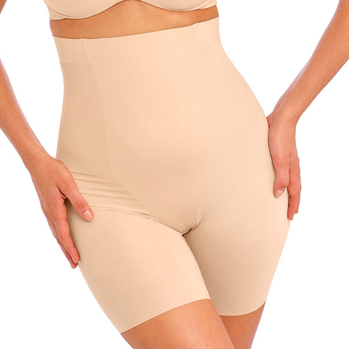 Faja Moldeadora Cintura Alta Pierna Larga Wacoal WE601034 Frappe