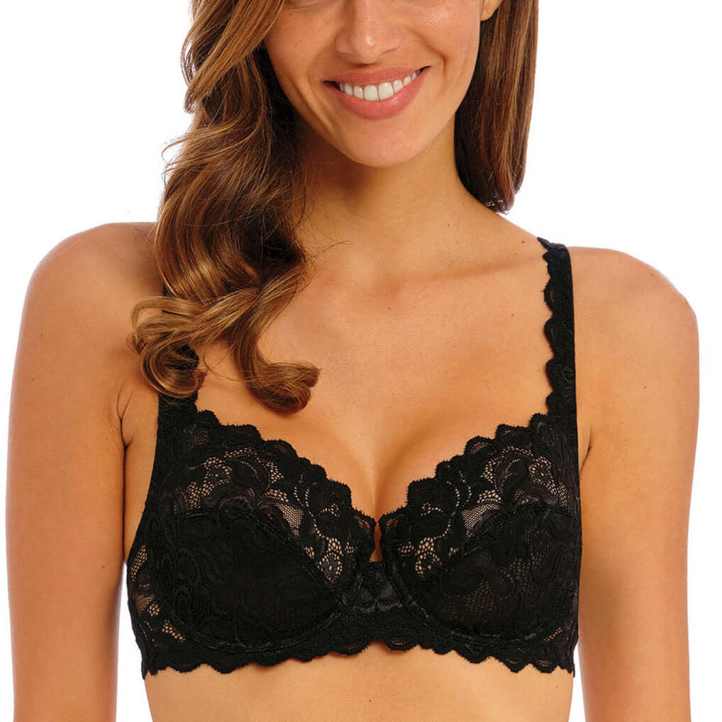 Sujetador con Aros Eglantine Wacoal WEBFA662 Noir