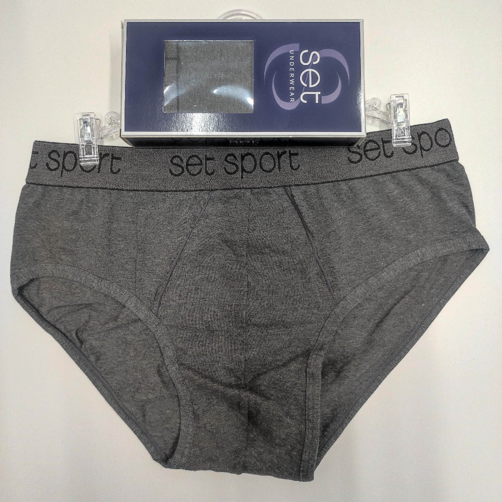 Calzoncillos slip SET 13452 Gris oscuro