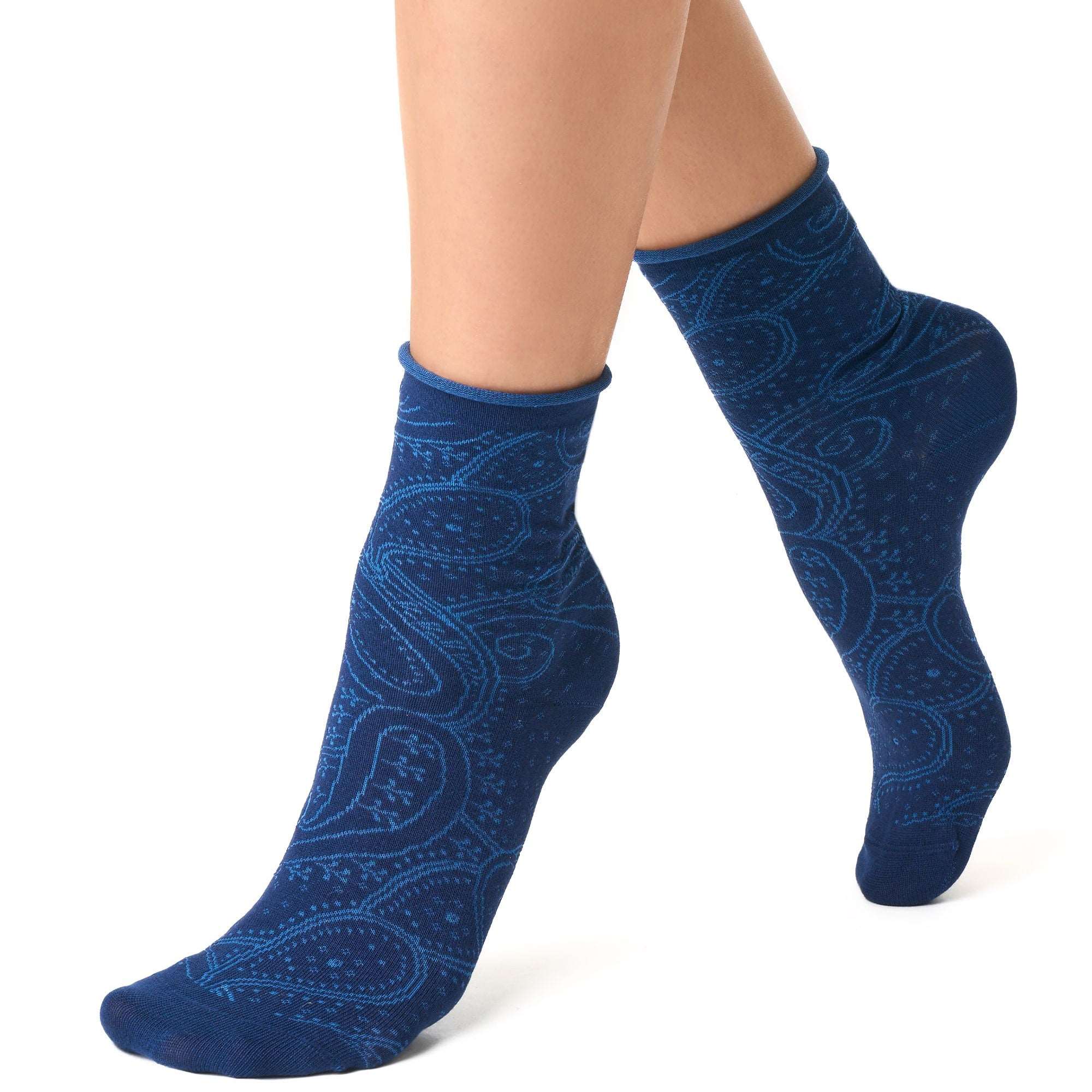 Calcetines mujer tobilleros Golden Lady 152 BBB Unica Azul