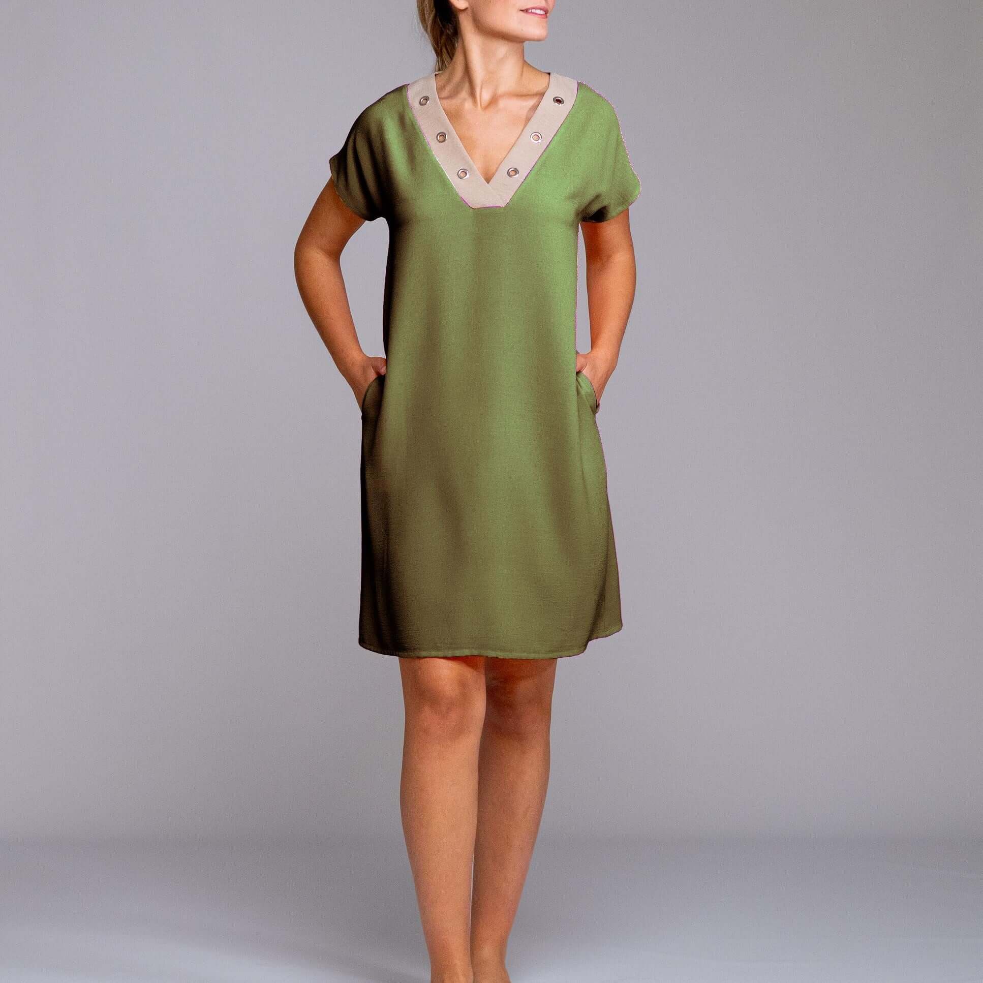 Vestido Egatex 261508 Kaki