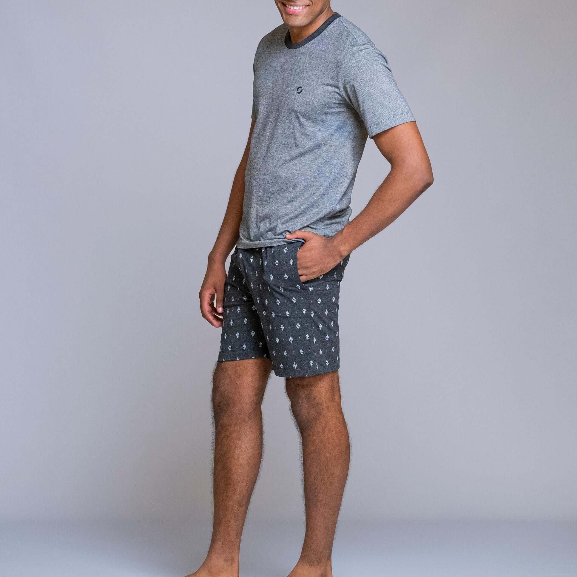 Pijama corto de hombre 241624