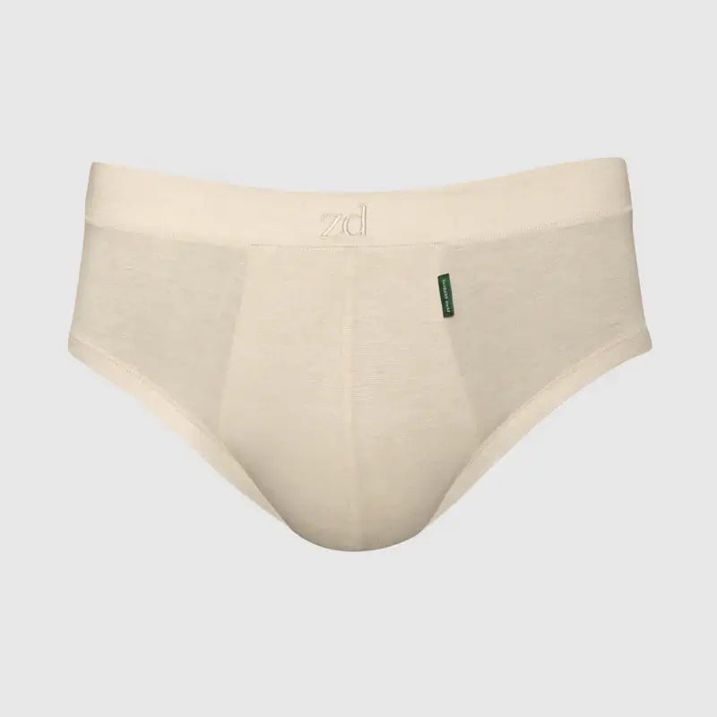 Calzoncillos ZD Slip Mini algodón egipcio Beige