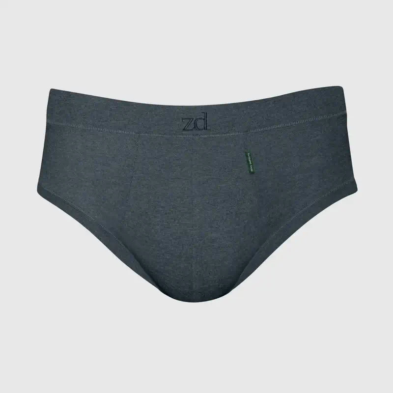 Calzoncillos ZD Slip Mini algodón egipcio grafito