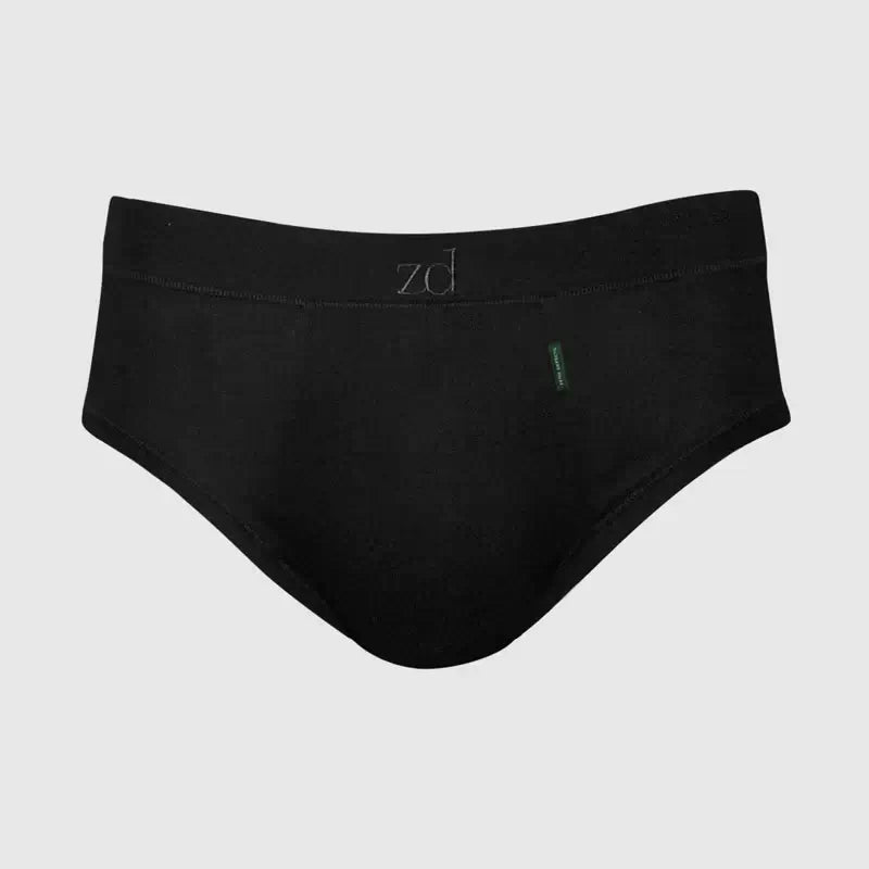 Calzoncillos ZD Slip Mini algodón egipcio Black