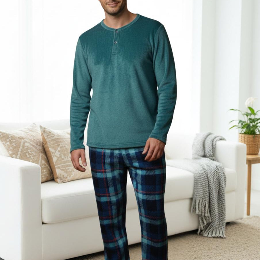 Pijama hombre Vanila 43093 Samuel Verde