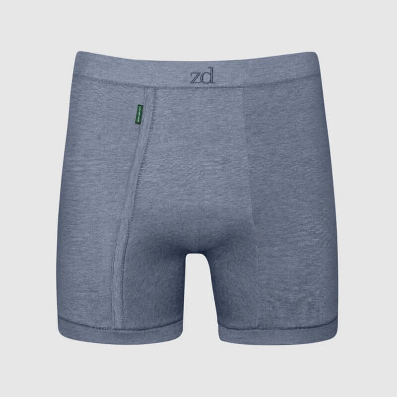 Calzoncillos ZD boxer abierto Helios algodón egipcio Indigo