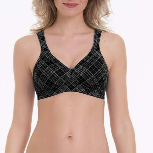 Sujetador Anita sin aros 5247 Twin Art Black grey