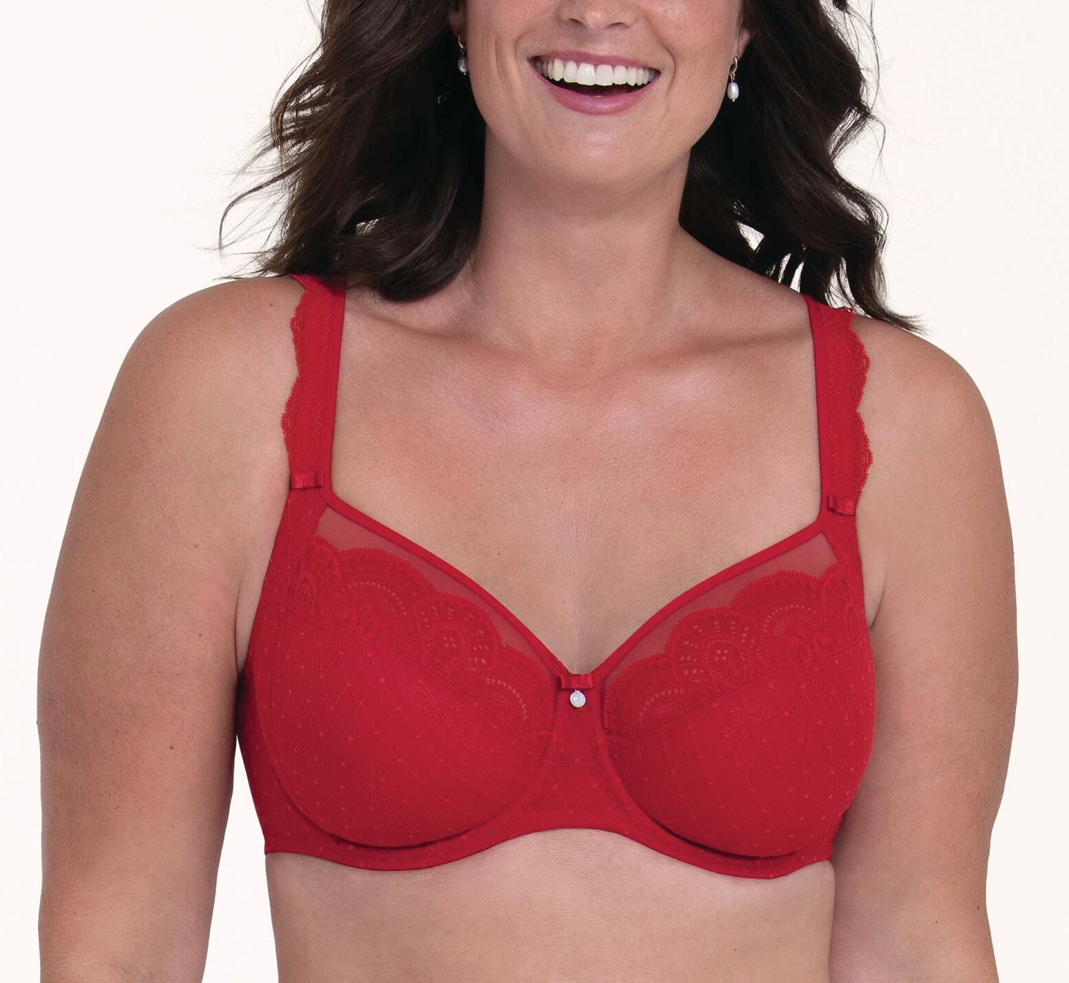 Sujetador Rosa Faia con aros 5635 Selma Copas grandes