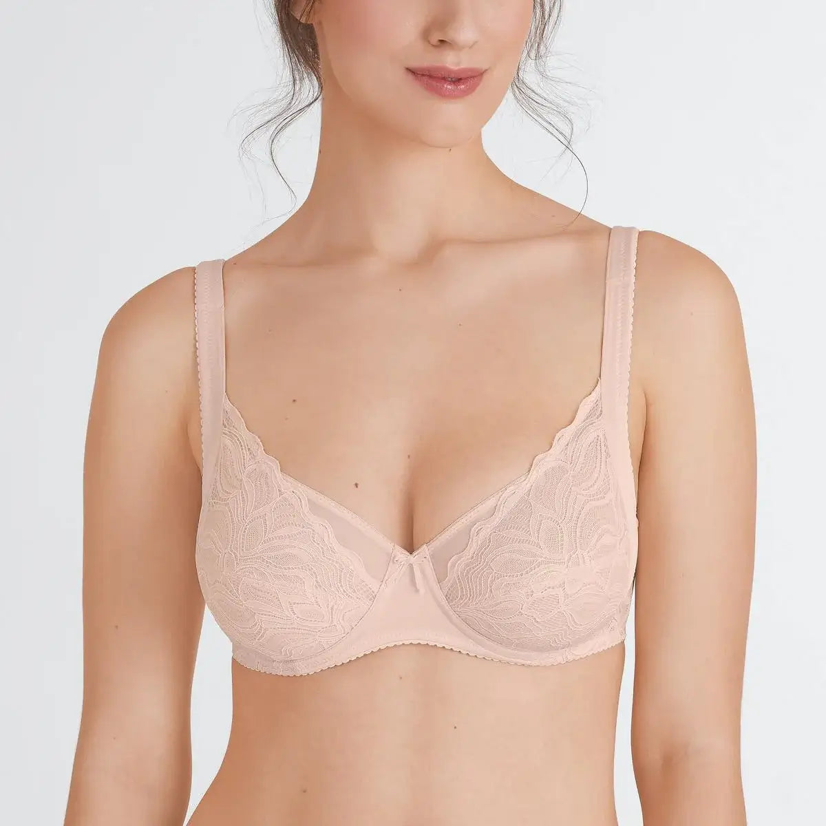 Sujetador con aros Felina 205225 Peach