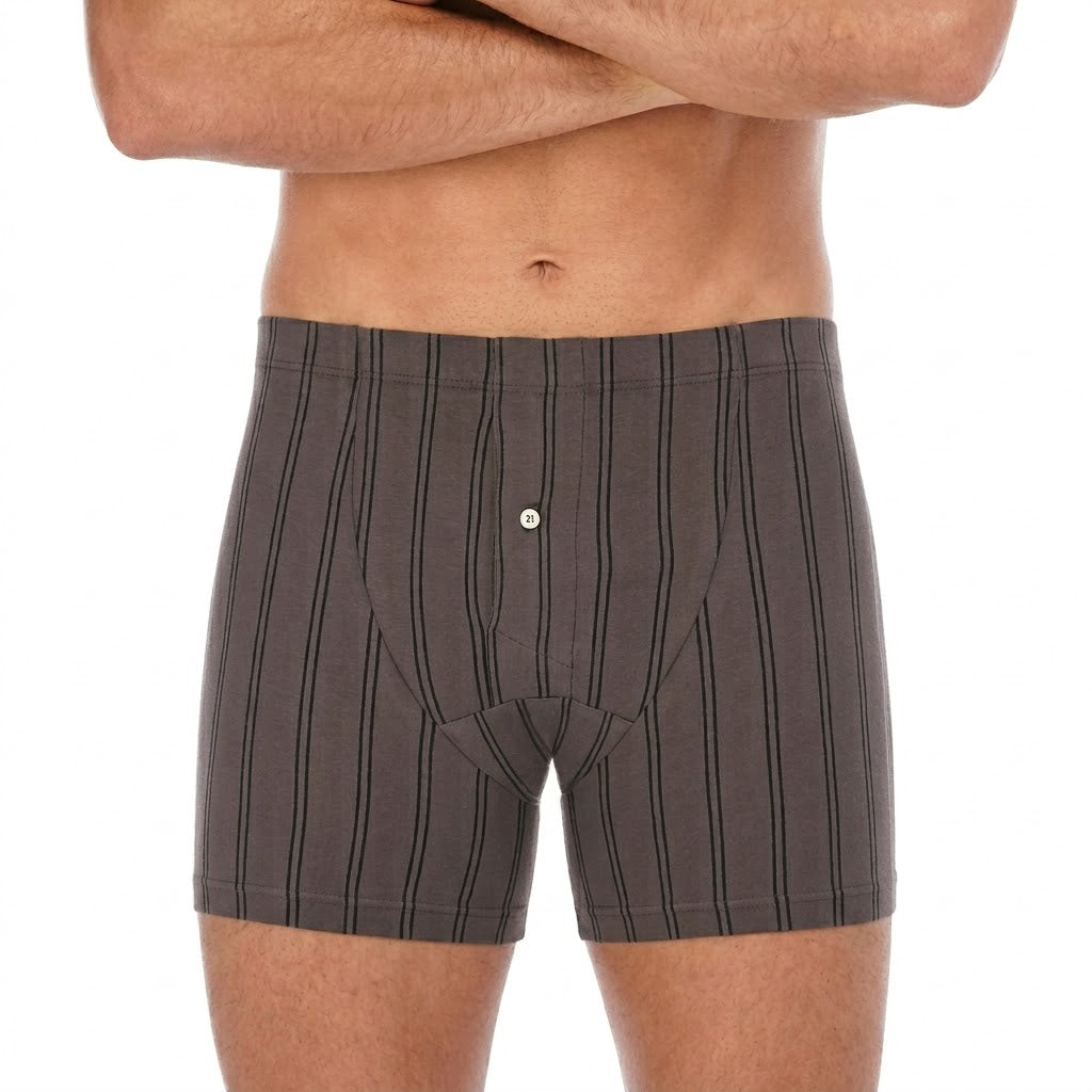 Calzoncillos boxer con bragueta SET 19484