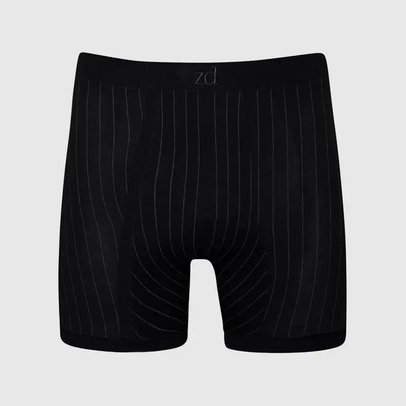 Calzoncillos ZD boxer abierto Helios diplomático algodón egipcio Black
