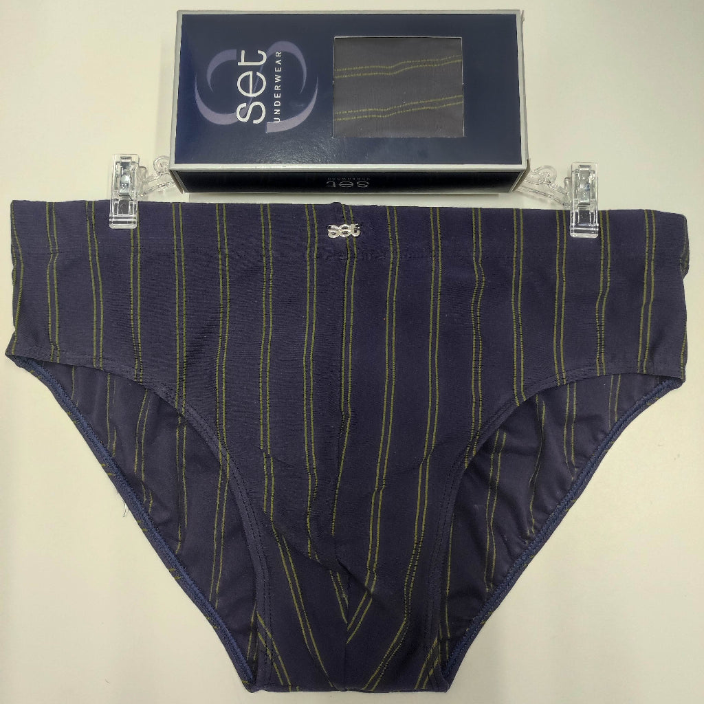 Calzoncillos slip SET hombre 13484 Azul marino