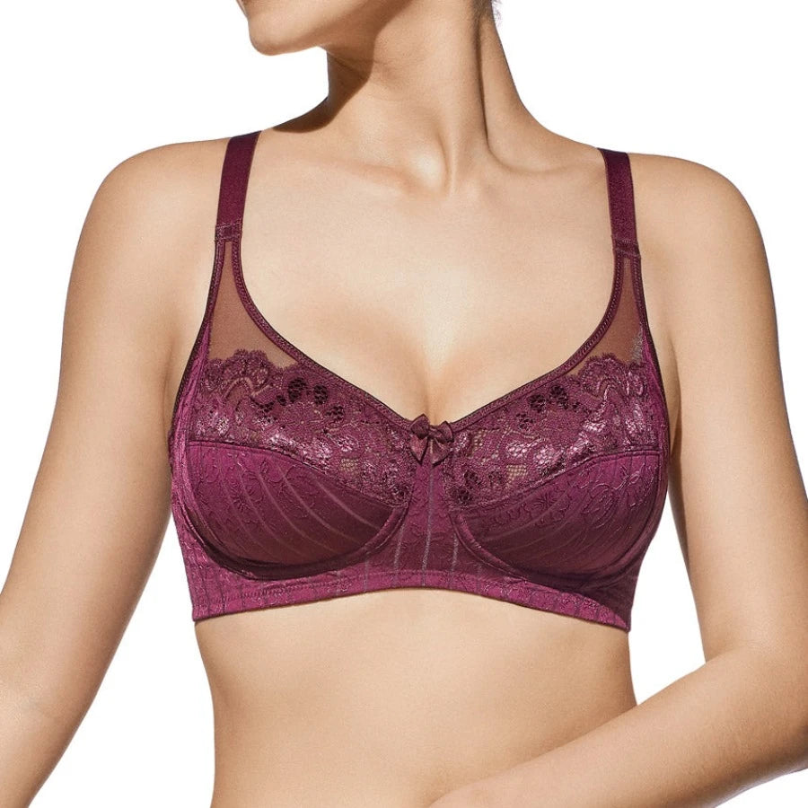 Sujetador Selene sin aros Scarlett Burdeos B