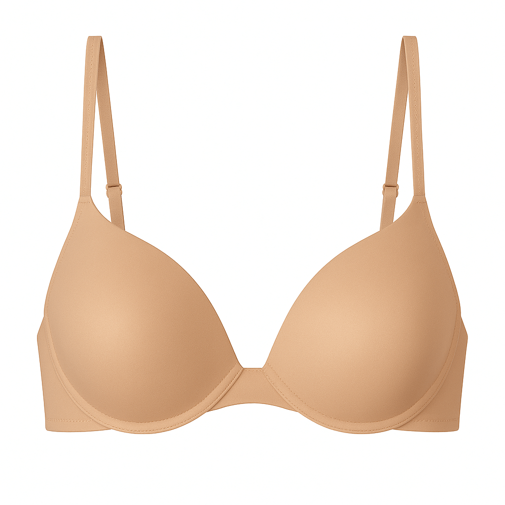 Sujetador Selene Lolal con aros y copa push-up con tirantes multiposición Tierra B