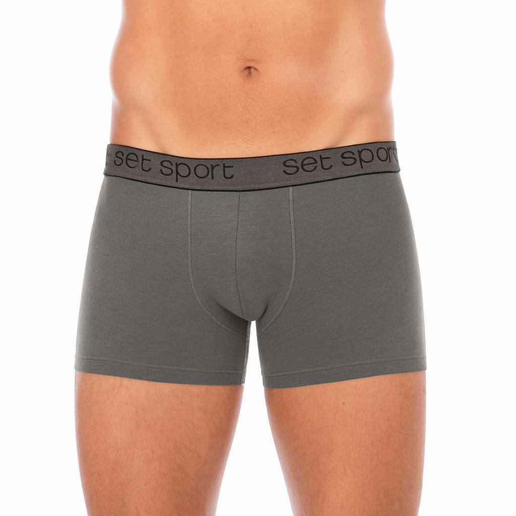 Calzoncillos boxer SET 18452 Gris oscuro