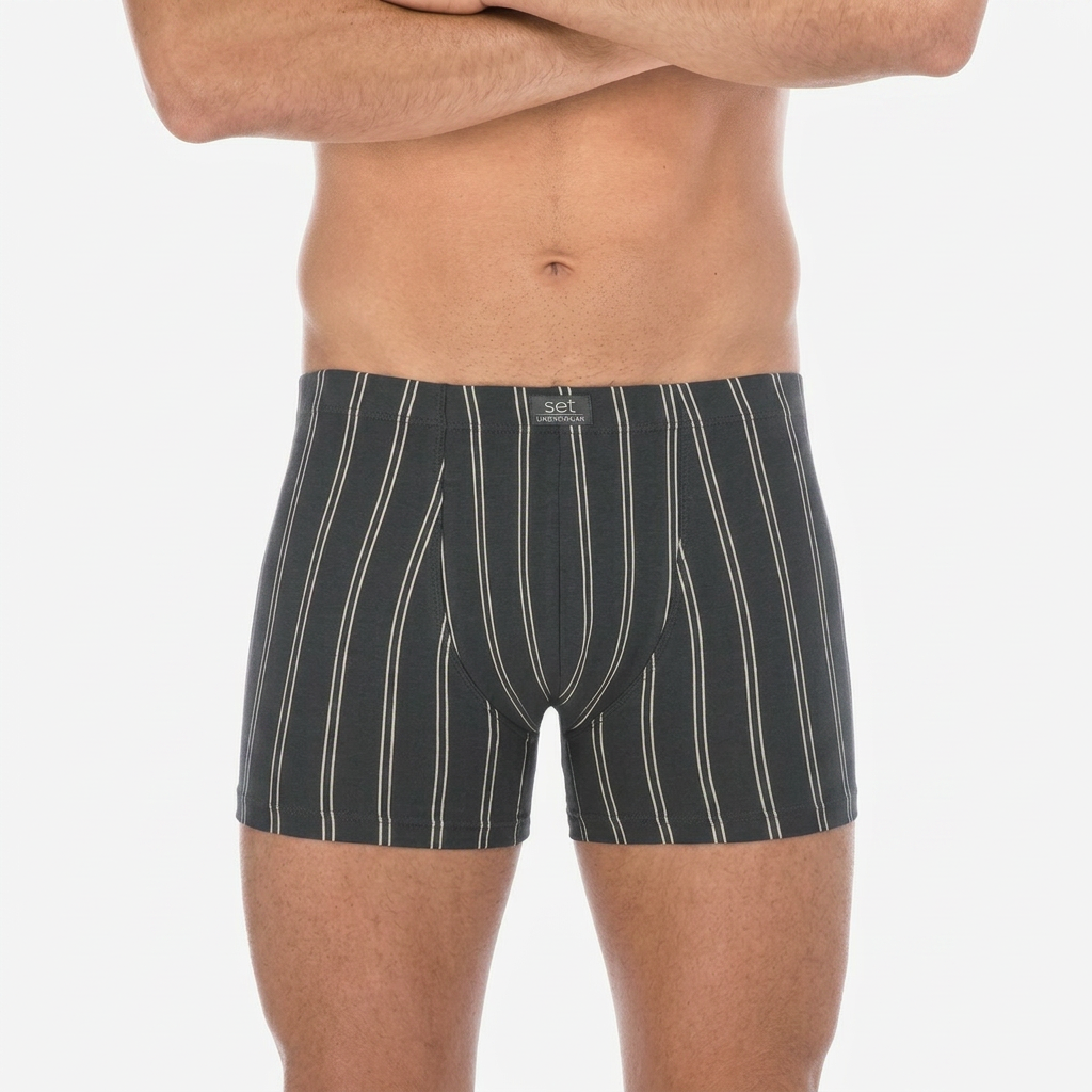 Calzoncillos boxer SET 18484 Gris Antracita