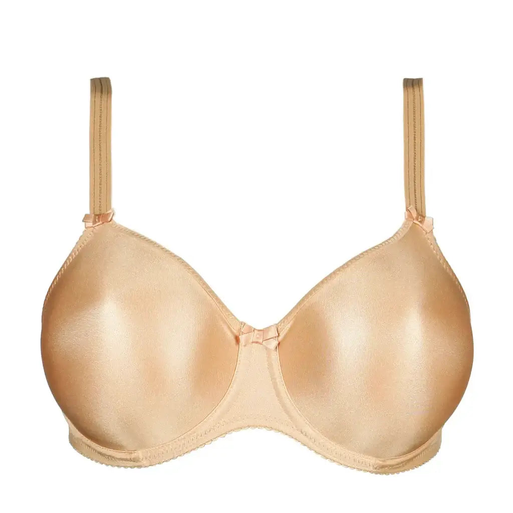 Sujetador reductor PrimaDonna Satin 0161330 Café con leche