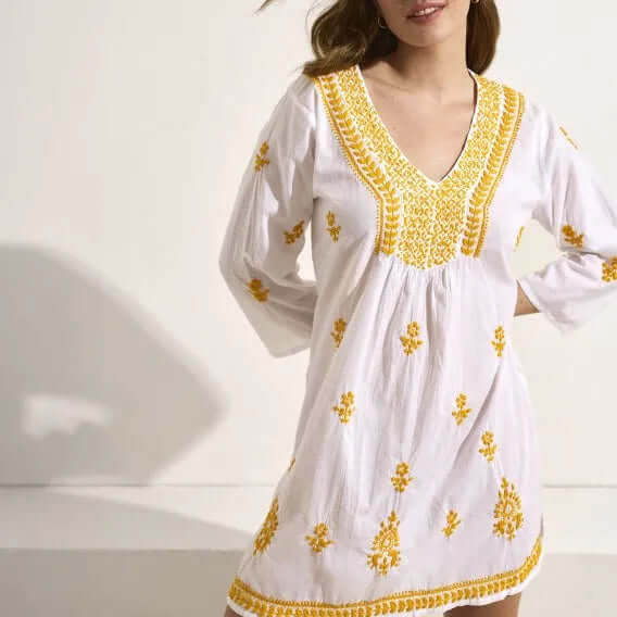 Vestido Selmark BC198 Amarillo