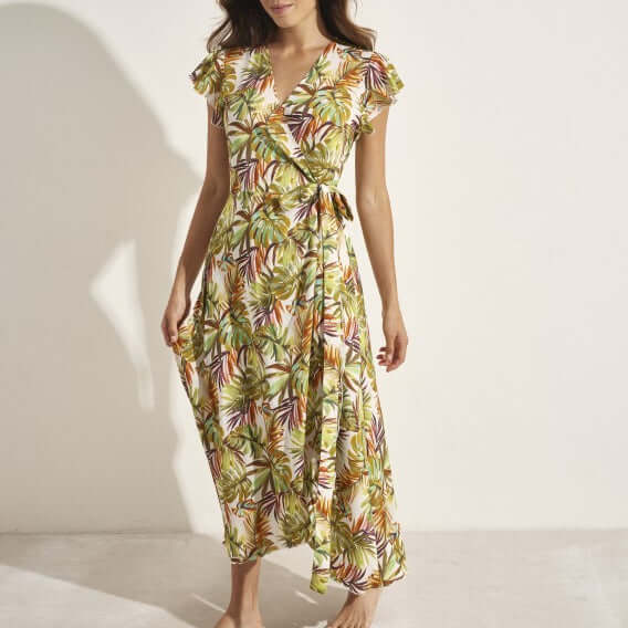 Vestido largo Selmark BN096 Marfíl