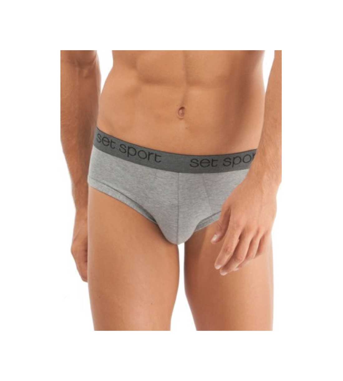 Calzoncillos slip SET 13452 Gris claro