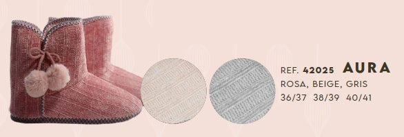 Zapatillas mujer | BH | 42025 Aura Rosa ⭐⭐⭐⭐⭐