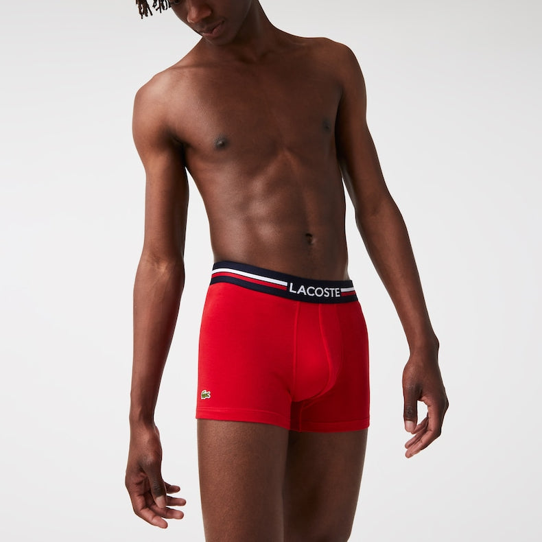 Calzoncillos boxer Lacoste 5H3386 pack x 3 unidades