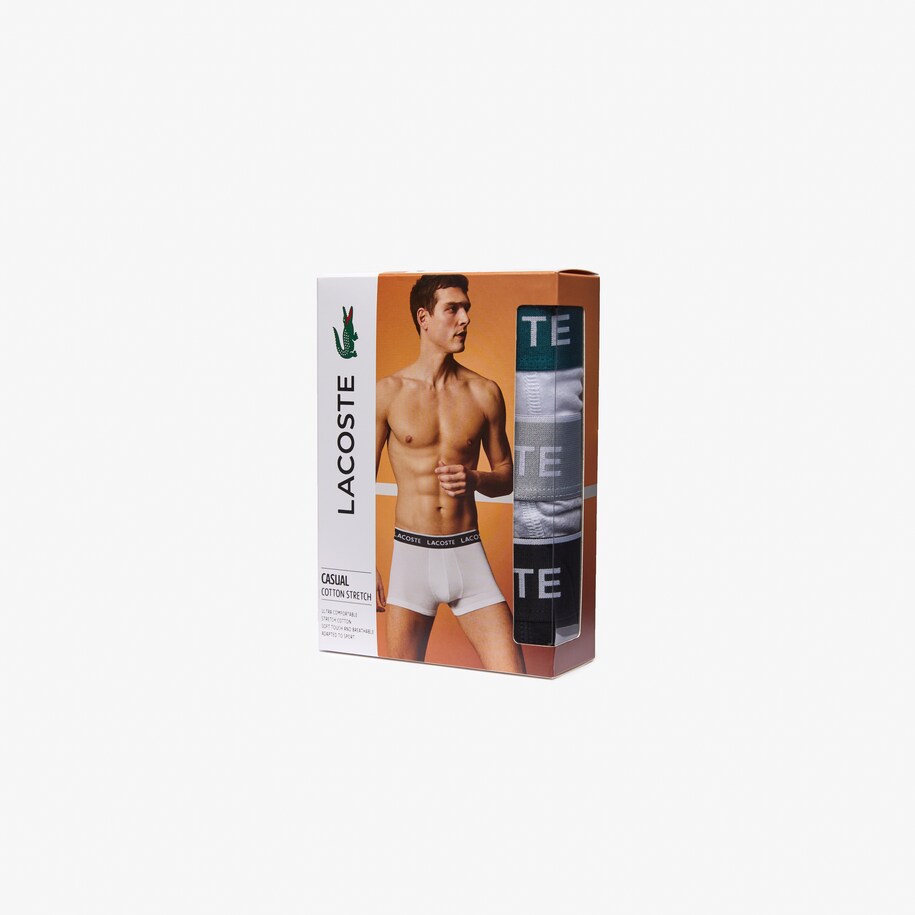 Calzoncillos boxer Lacoste 5H3389 pack 3 unidades