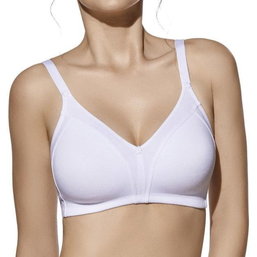Sujetador Selene sin aros Blanca Blanco C 90
